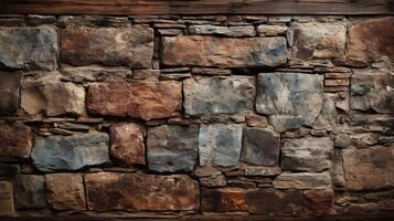 Vintage Rustic Wall Texture Aged Grunge Illustration Background photo
