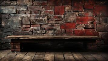 Vintage Rustic Wall Texture Aged Grunge Illustration Background photo