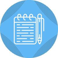 Memo pad Vector Icon