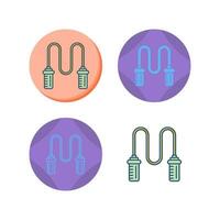 Jumping Rope Vector Icon