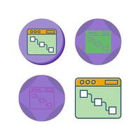 Sequence Vector Icon