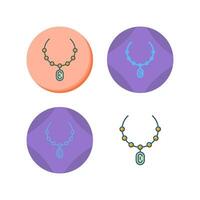 Necklace Vector Icon