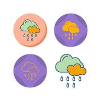 Rain Vector Icon