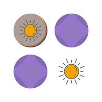 Sun Vector Icon