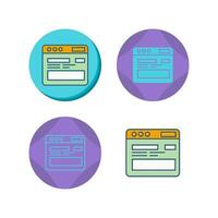 Website Vector Icon