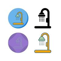 Shower Vector Icon