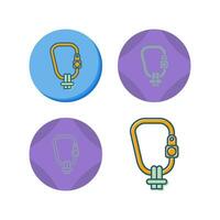 Carabiner Vector Icon