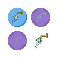 Shower Head Vector Icon