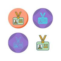 Id Card Vector Icon