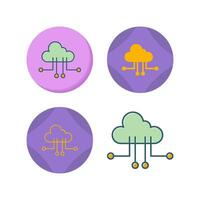 Cloud Computing Vector Icon