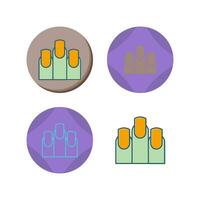 Nail Vector Icon