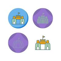 Toy Castle Vector Icon