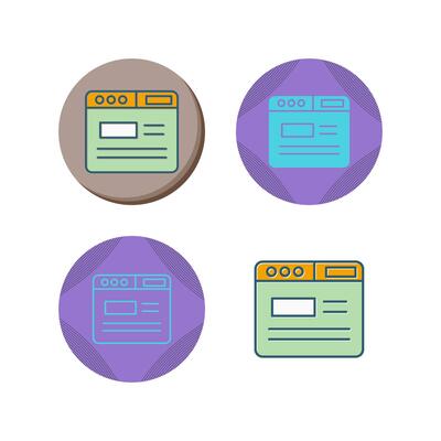 Webpage Vector Icon