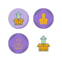 Open Box Vector Icon
