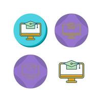 Online Education Vector Icon