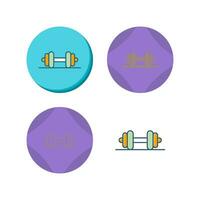 Dumbbell Vector Icon