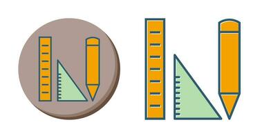 Studying Math on Mobile Vector Icon