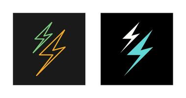 Lightning Vector Icon