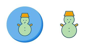 Snowman Vector Icon