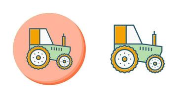 icono de vector de tractor