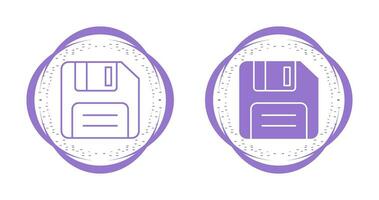 Floppy Disk Vector Icon