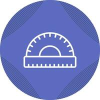 Protractor Vector Icon
