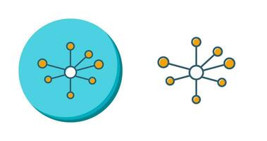 Molecular Structure Vector Icon