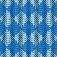 Blue knitted pattern. knitted vector pattern. Seamless gradient pattern for clothing, wrapping paper, backdrop, background, gift card.