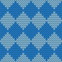 Blue knitted pattern. knitted vector pattern. Seamless gradient pattern for clothing, wrapping paper, backdrop, background, gift card.