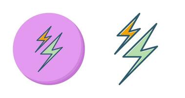 Lightning Vector Icon