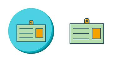 Pass Card Vector Icon