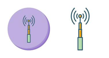 icono de vector de torre de telecomunicaciones