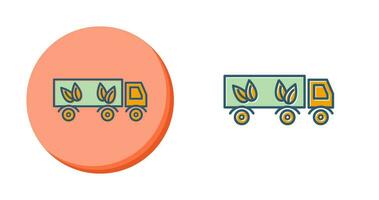 Eco friendly Truck Vector Icon