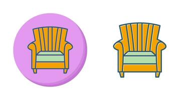 Single Sofa Vector Icon