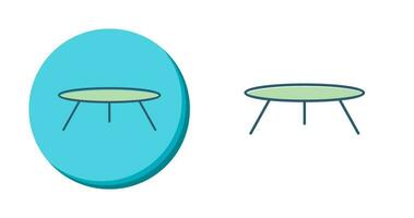 Small Table Vector Icon