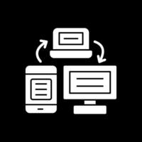 Data transfer Vector Icon Design