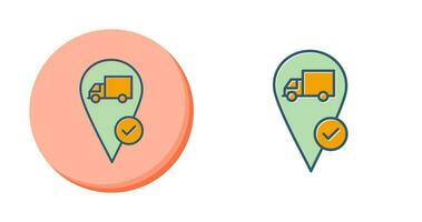 Valid Destination Vector Icon