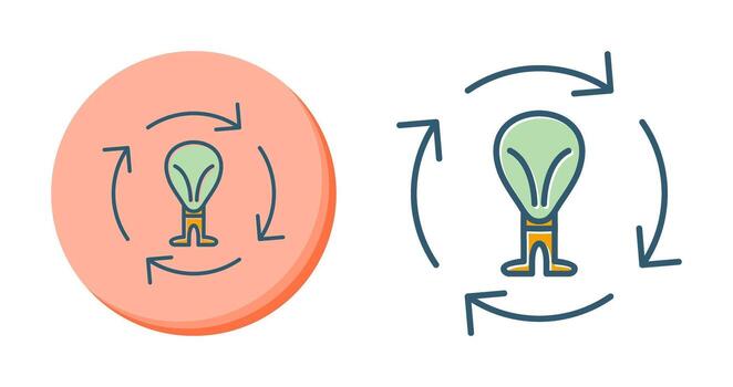 Creative Process Vector Icon