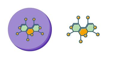 Molecule Structure Vector Icon