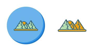 Pyramid Vector Icon