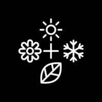 Seasons Vector Icon Design