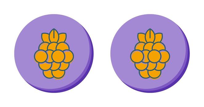 icono de vector de frambuesa