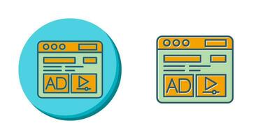 AD Vector Icon