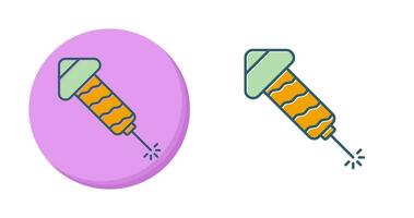 icono de vector de fuegos artificiales