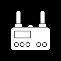 Wireless router Vector Icon Design