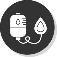 diseño de icono de vector de donación de sangre