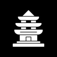 Pagoda Vector Icon Design