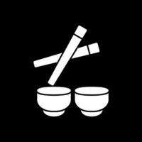 Chopsticks Vector Icon Design