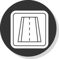 Motorway Vector Icon Design