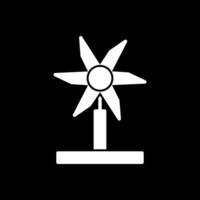 Wind Turbine Vector Icon Design